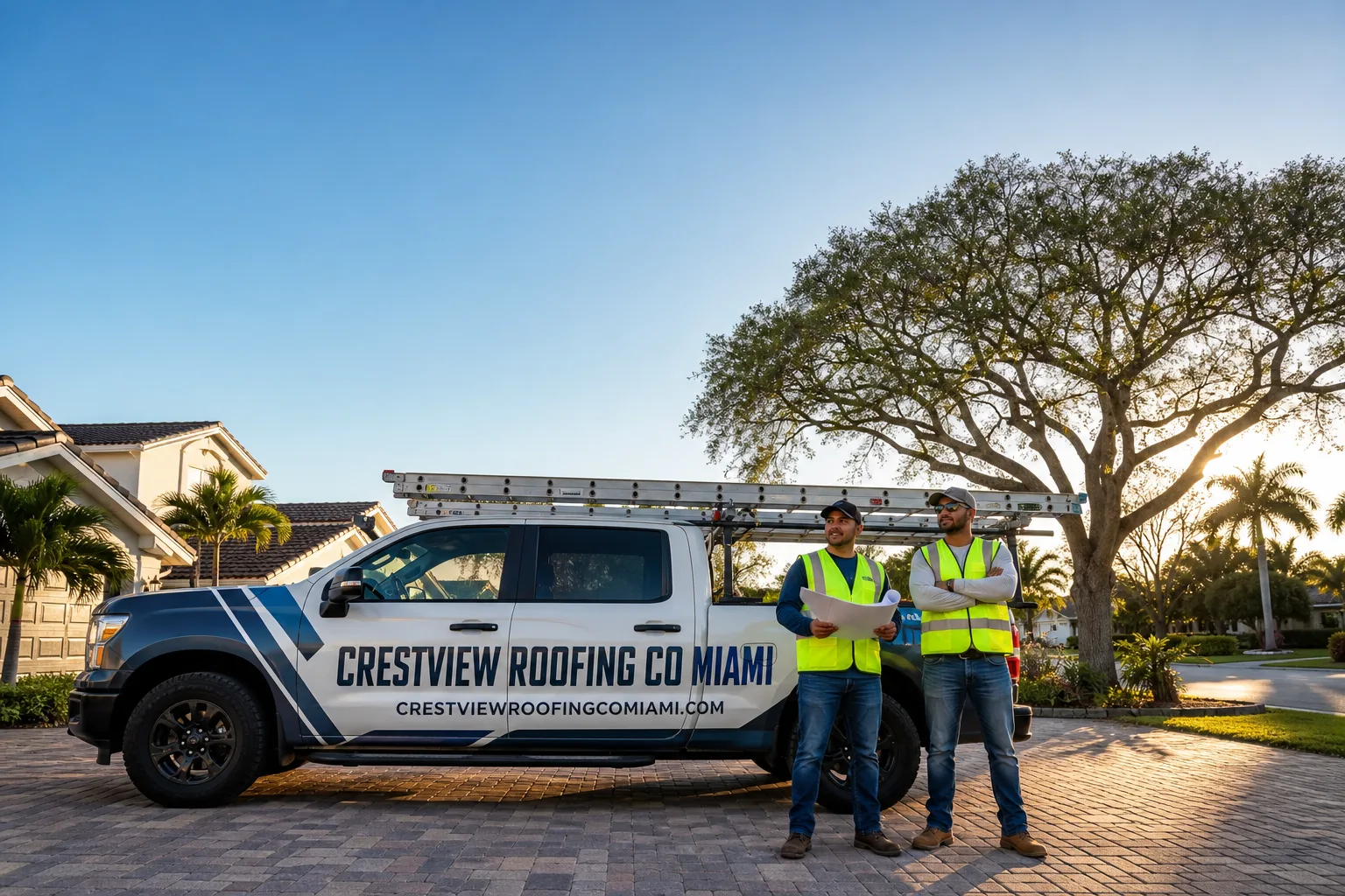 Crestview Roofing Co Miami roofing team