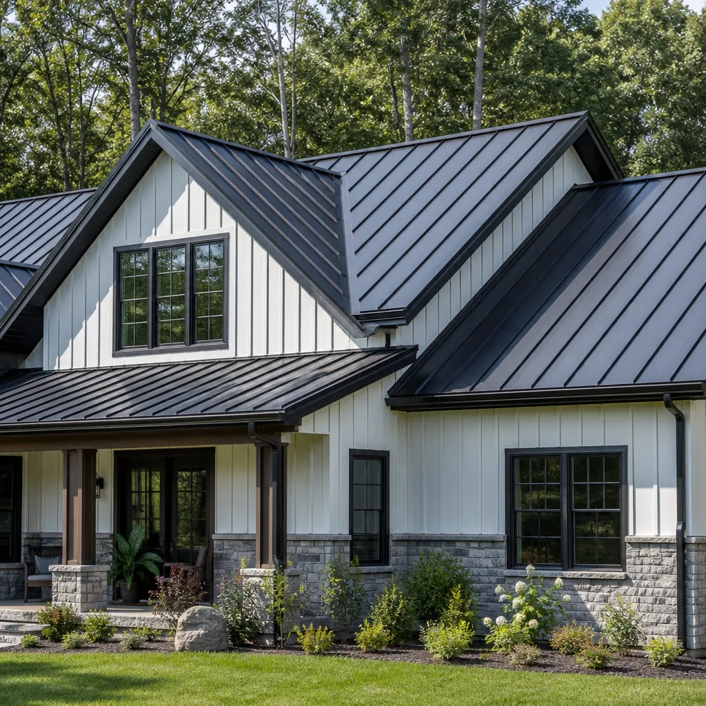 Metal roofing