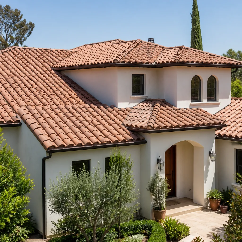 Tile roofing